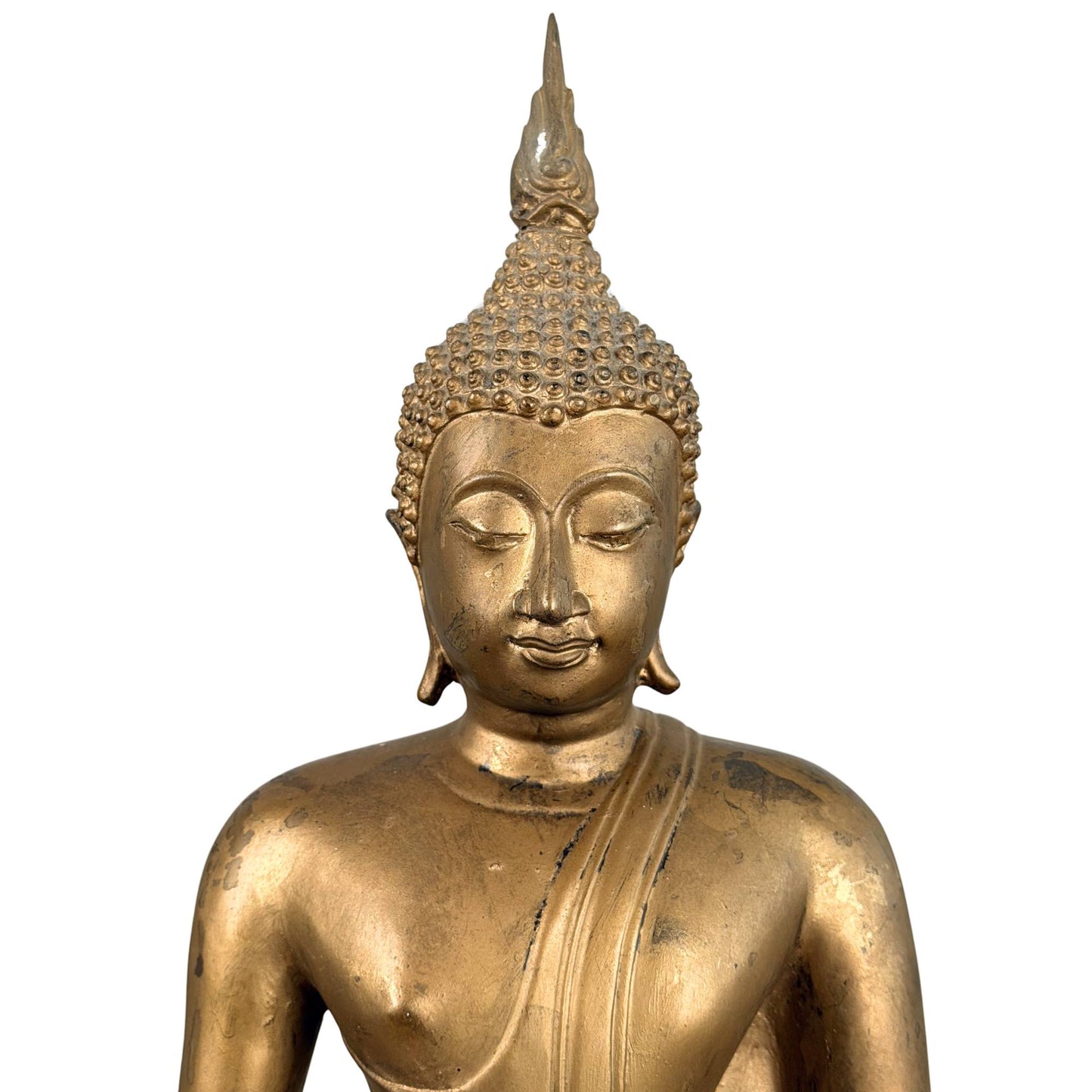 Spiritual Thai Buddha statue for meditation corner, altar, or interior