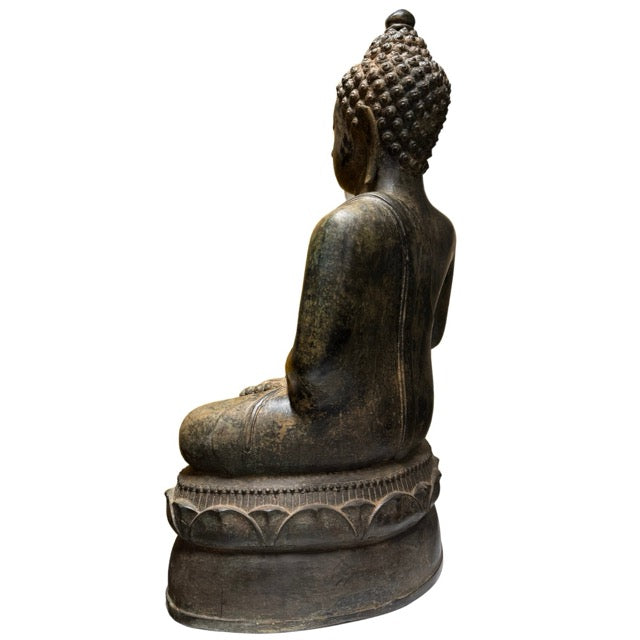 Sukhothai style Buddha statue for meditation area, altar, yoga room, or practice room