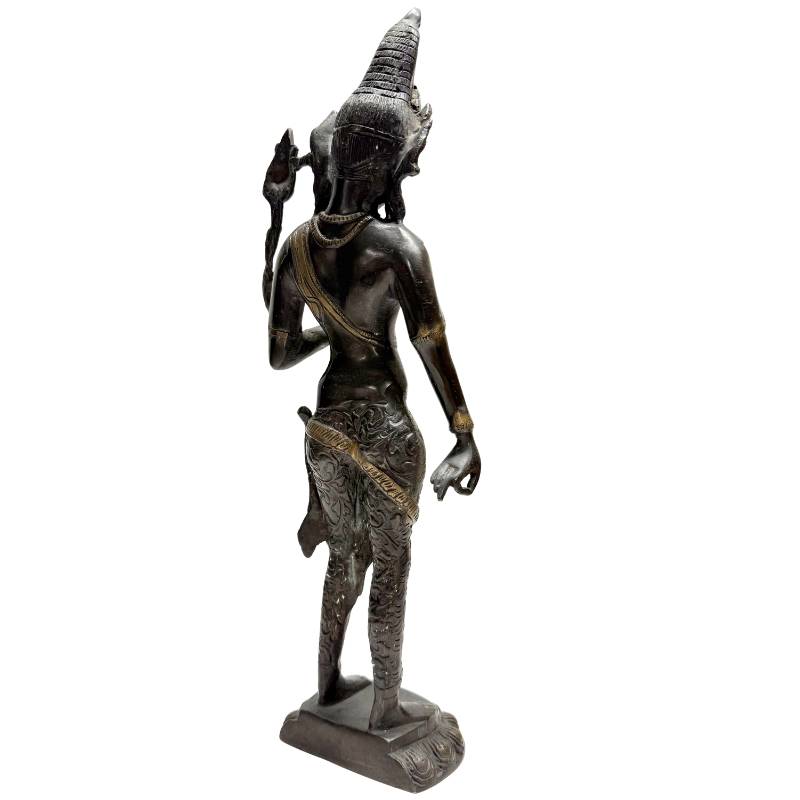 Tara statue bronze Himalayan religious sculpture
