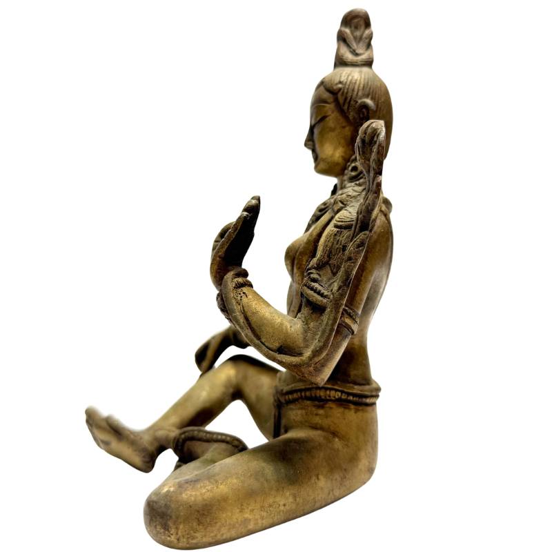 Tara statue bronze South India Buddhist sculpture goddess