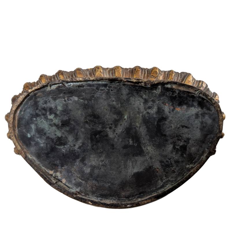 Tara Nepal bronze fire-gilded ancient ritual object with utpala lotus varada mudra