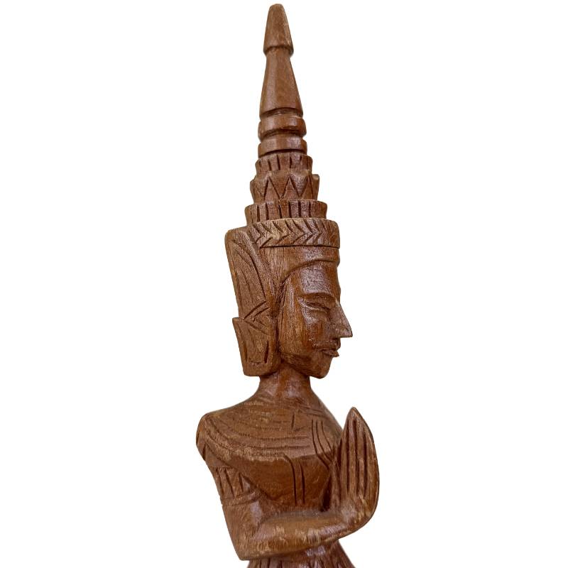 wooden statue from Thailand