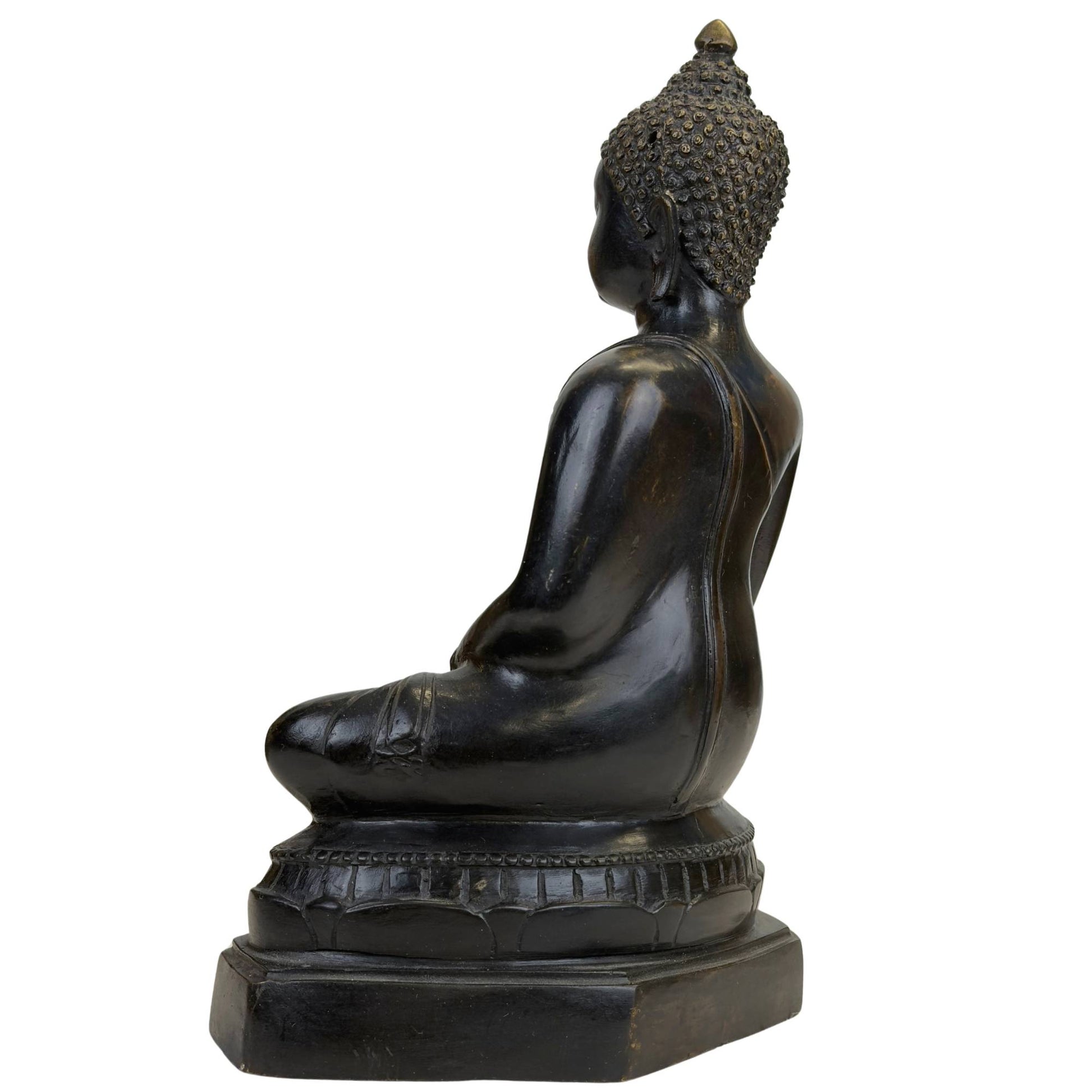 Thai Buddha in the earth-touching Bhumisparsha posture