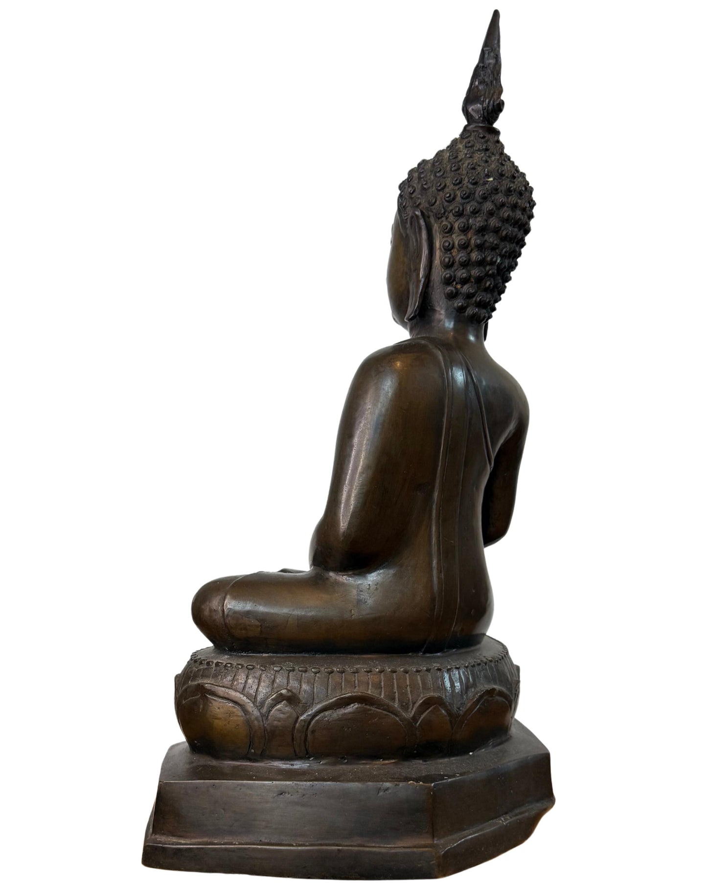 Large format Thai Buddha statue for interior, peace and balance