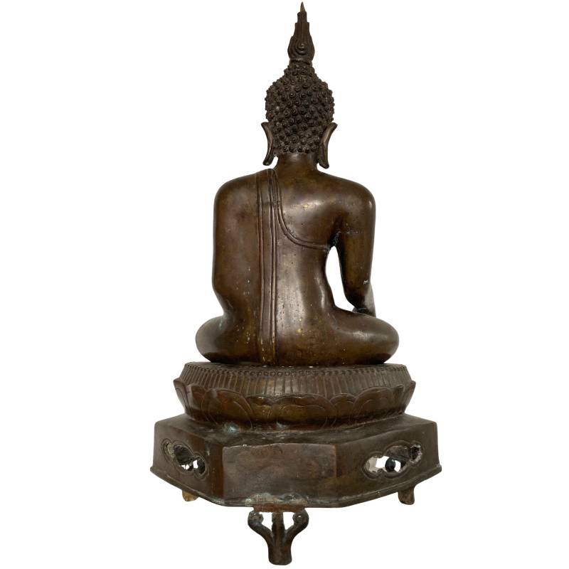 Thai temple Buddha bronze classical style