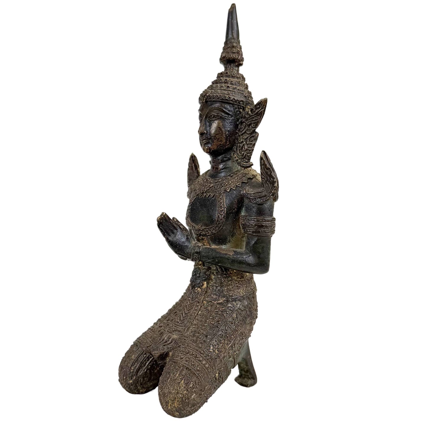 Thai temple guardian chada headdress top intact