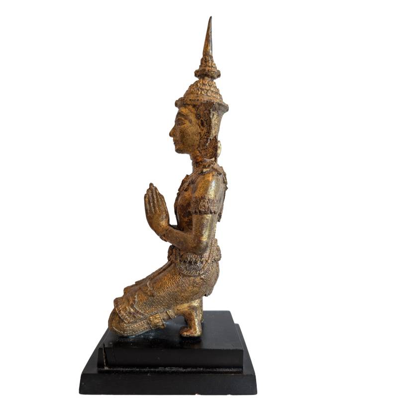 Bronze thepanom altar figure from Thailand
