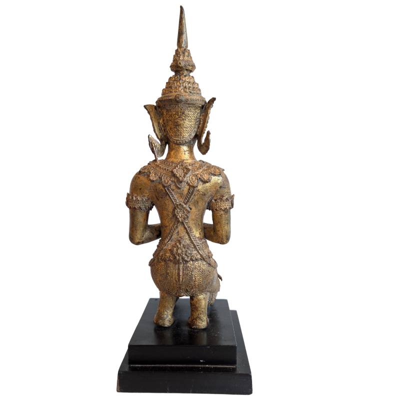 Thai thepanom temple guard made of bronze