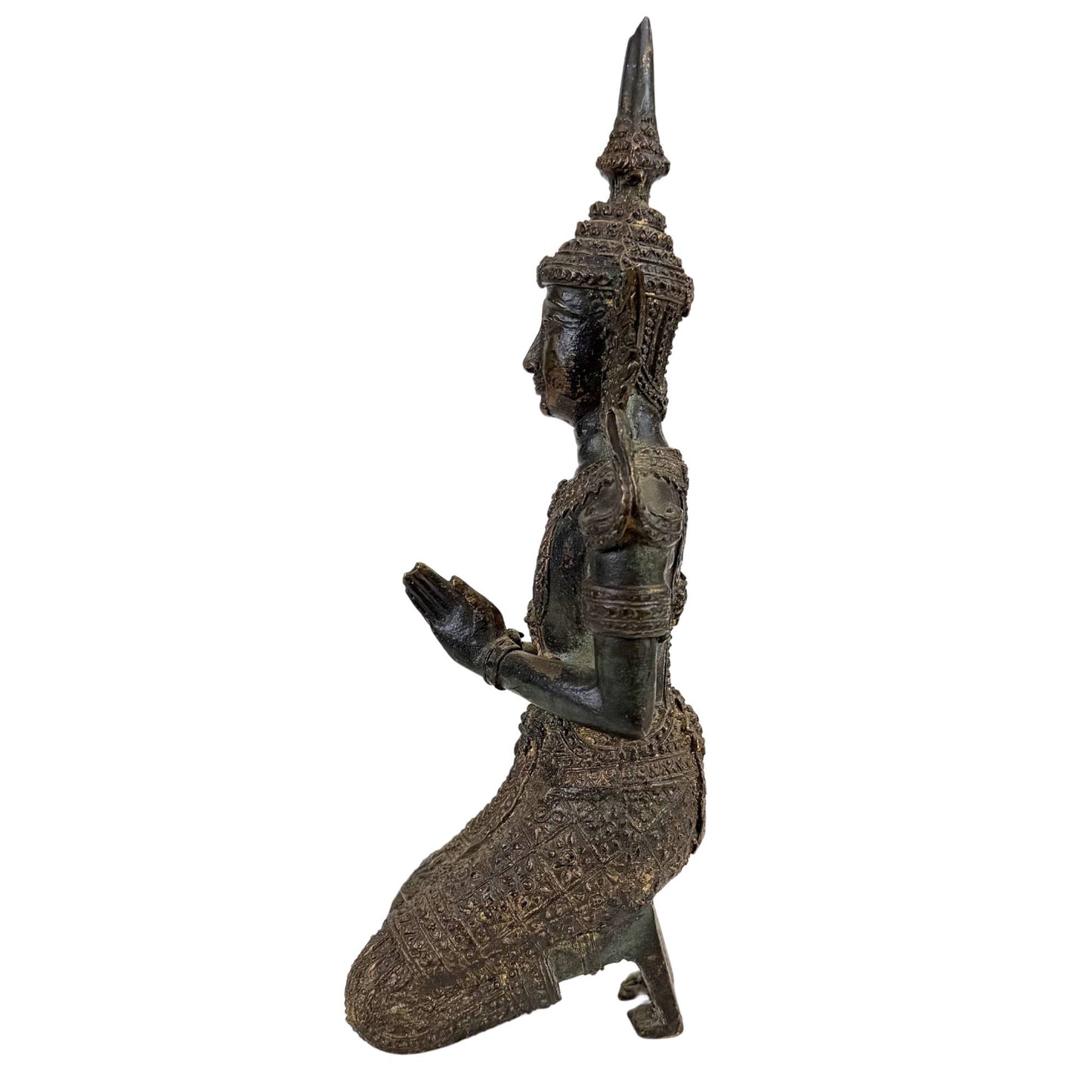 theppanom anjali mudra praying hands bronze