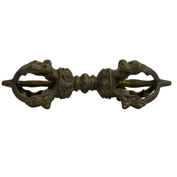 Tibetan Bronze Vajra Dorje – Ritual Symbol of Protection