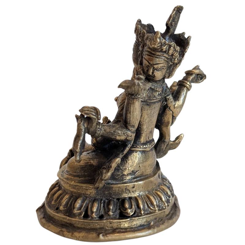 Seated Buddhist protective goddess Ushnishavijaya