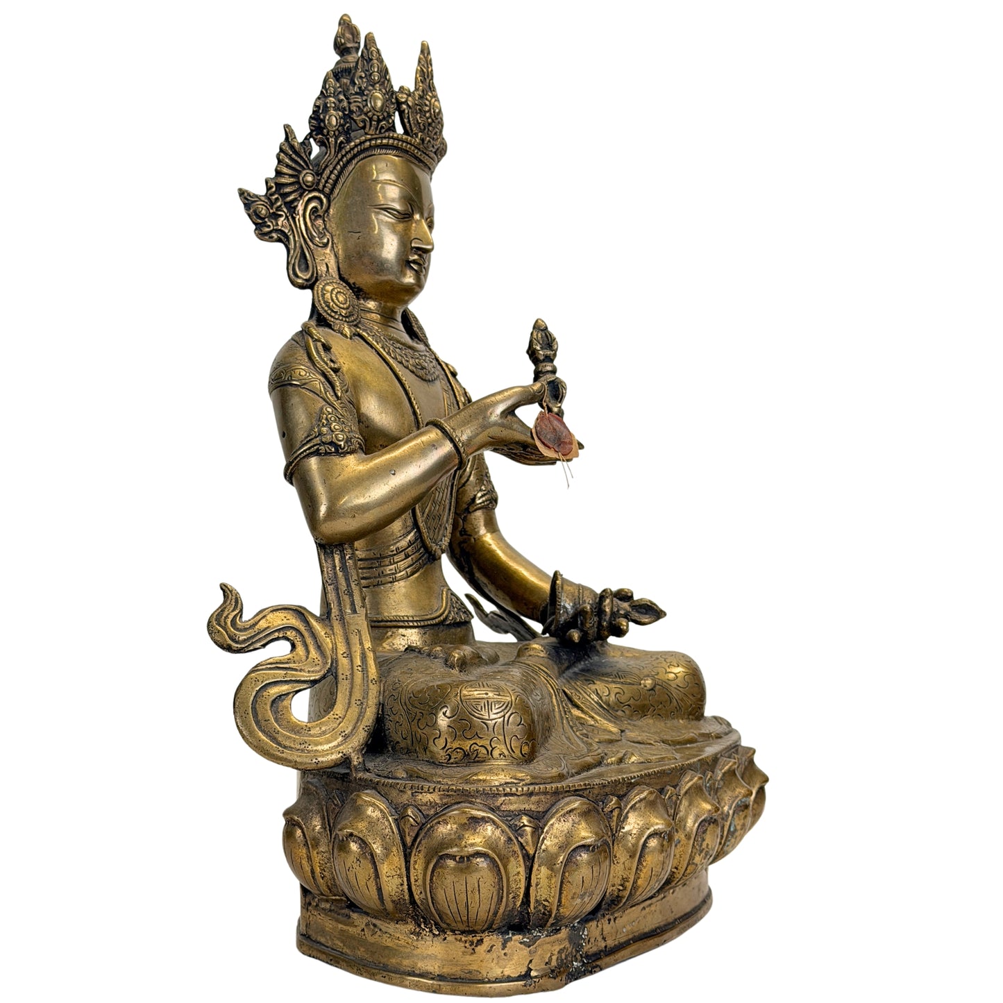 Vajrasattva avec une forte influence Newar dans l'art himalayen tibétain