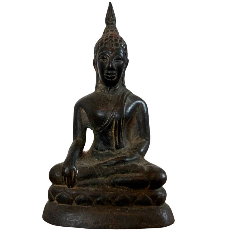Collectible Thai Buddha bronze validated age
