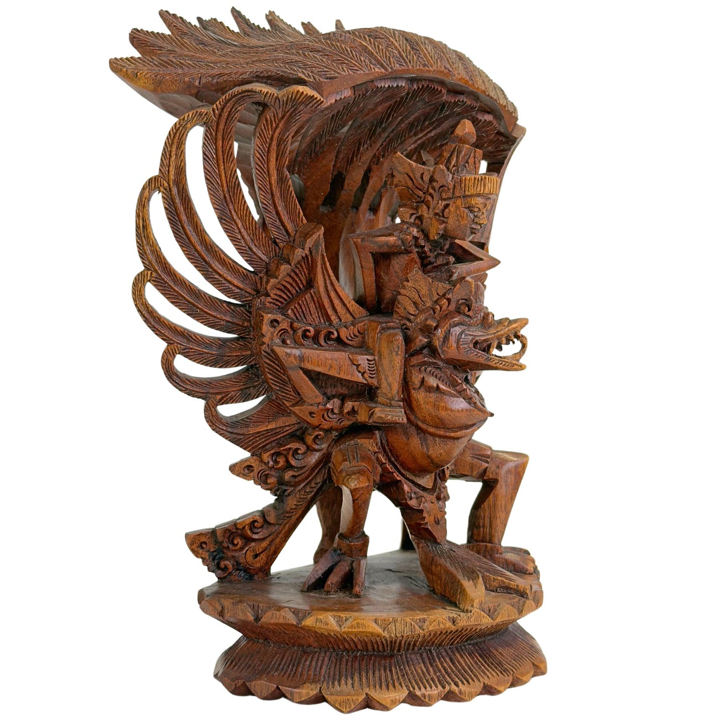 Vintage houten Garuda beeld uit Bali Indonesië