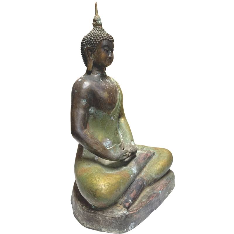 Early Ming Chinese Buddha statue in bronze