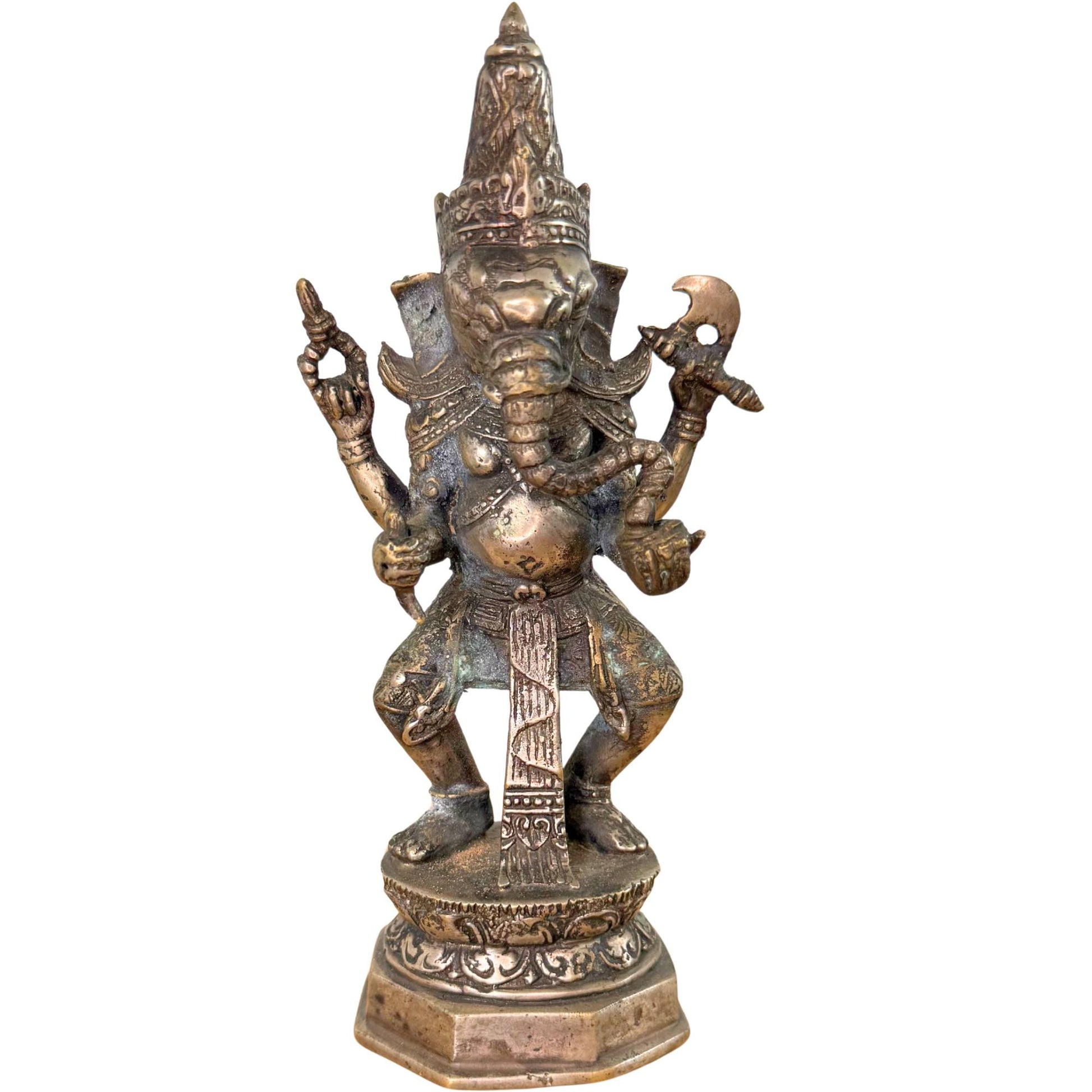 The Pioneer: Balinese Ganesha of wisdom, a bronze beacon of protection and new beginnings.