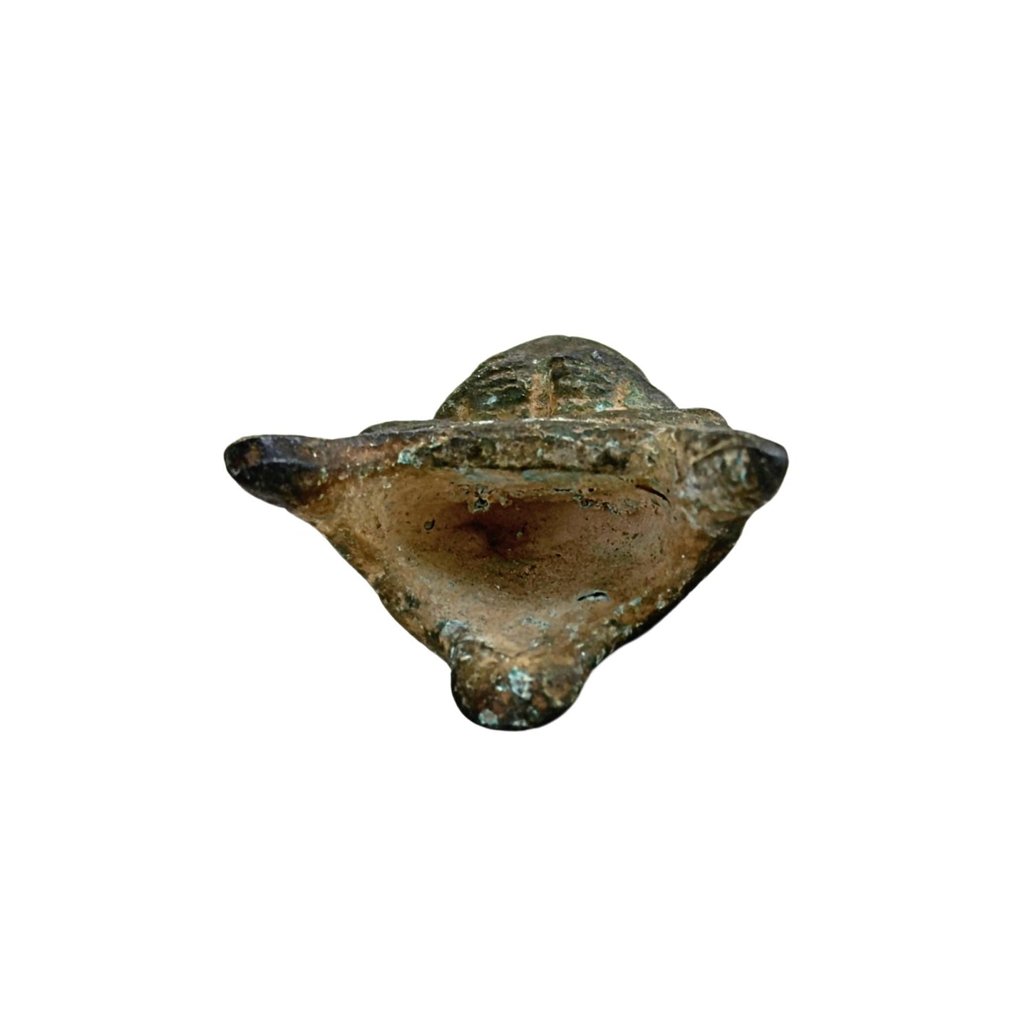 Southeast Asian bronze votive figurine of the Buddha