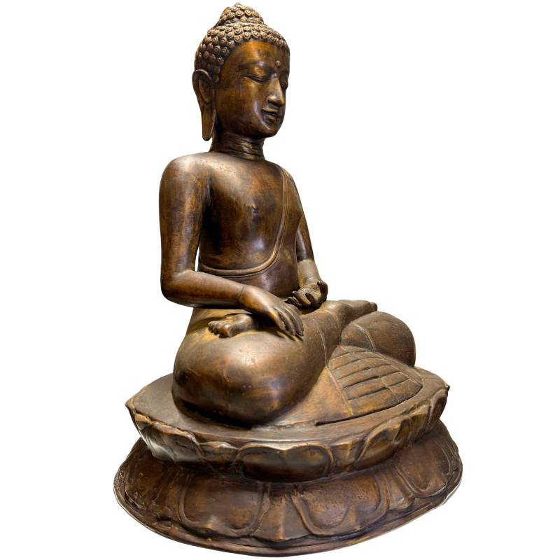 Heavy quality Javanese bronze casting weighing 7.5 kg.